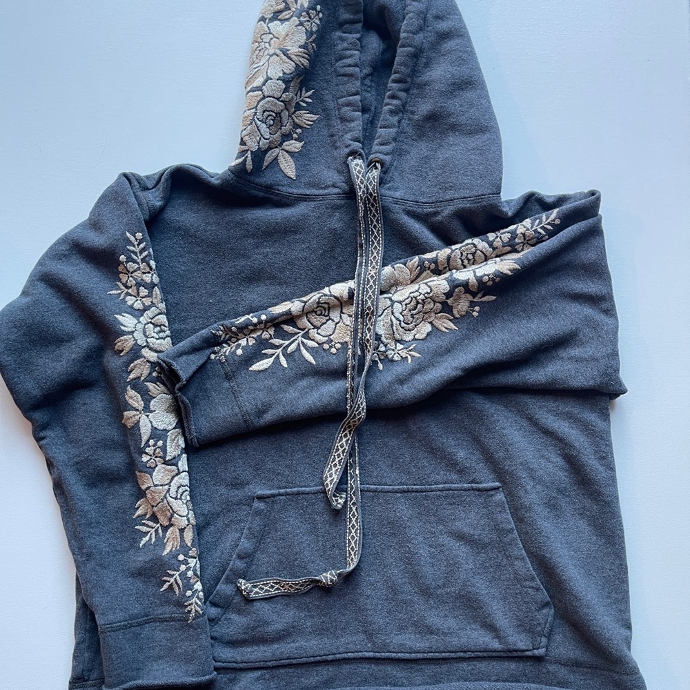 Johnny Was Oversized Beach Hoodie